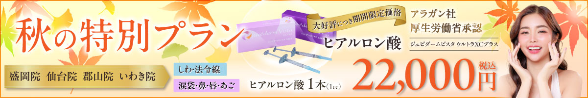 特別プラン 大好評につき期間限定価格 盛岡院/仙台院/郡山院/いわき院